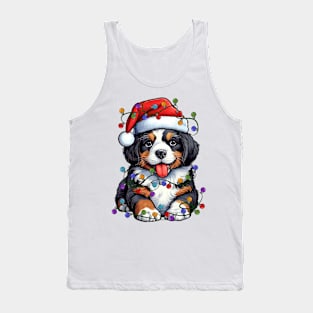 Christmas Puppy Tank Top